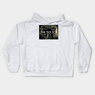 New York Drive, Altadena, CA by Mistah Wilson Kids Hoodie